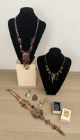 Schmuckkonvolut Vintage – Colliers, Anhänger etc.