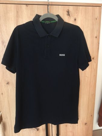 Herren Polo Shirt Hugo Boss dunkelblau Grösse M