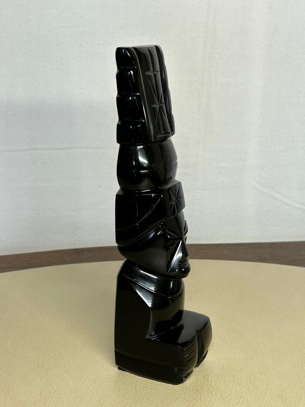 Skulpturen & Statuen: Skulptur aus Gold-Obsidian / Mexiko – Neu (gemäss Beschreibung) aus Rocourt von Vijay02 7