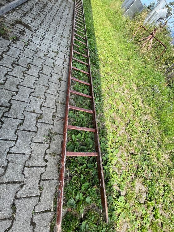 Alte Holzleiter zu dekorativen Zwecke Kaufen auf Ricardo