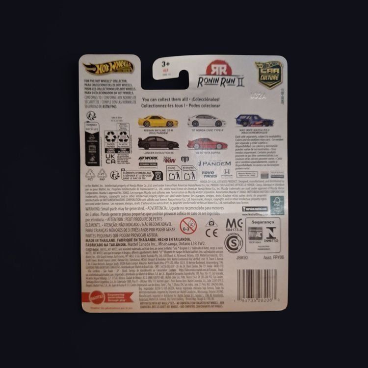 Hot Wheels Modellini d'auto: HW Premium Ronin Run II 2025 Lancer Evolution IX 4/5 – Nuovo e nell'imballaggio originale da Adlikon venduto da Mmartin0 1