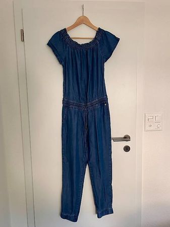 Jumpsuit blau Gr. 38 von rich & royal - ungetragen/wie neu