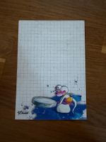 1x A6 Diddlblatt selten