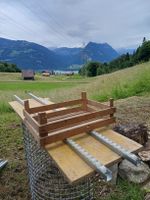 12x Rollenschiene verzinkt 240cm – Röllchenbahn Kunststoffro