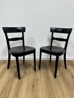 2er Set Beizenstühle Horgen Glarus schwarz