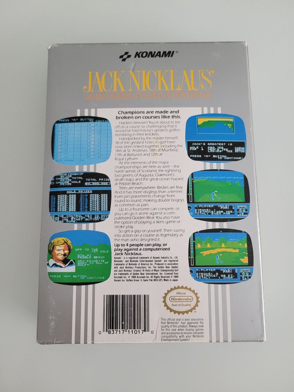 Giochi: Jack Nicklaus NES (US) – Usato da Uezwil venduto da -Retrogames- 1