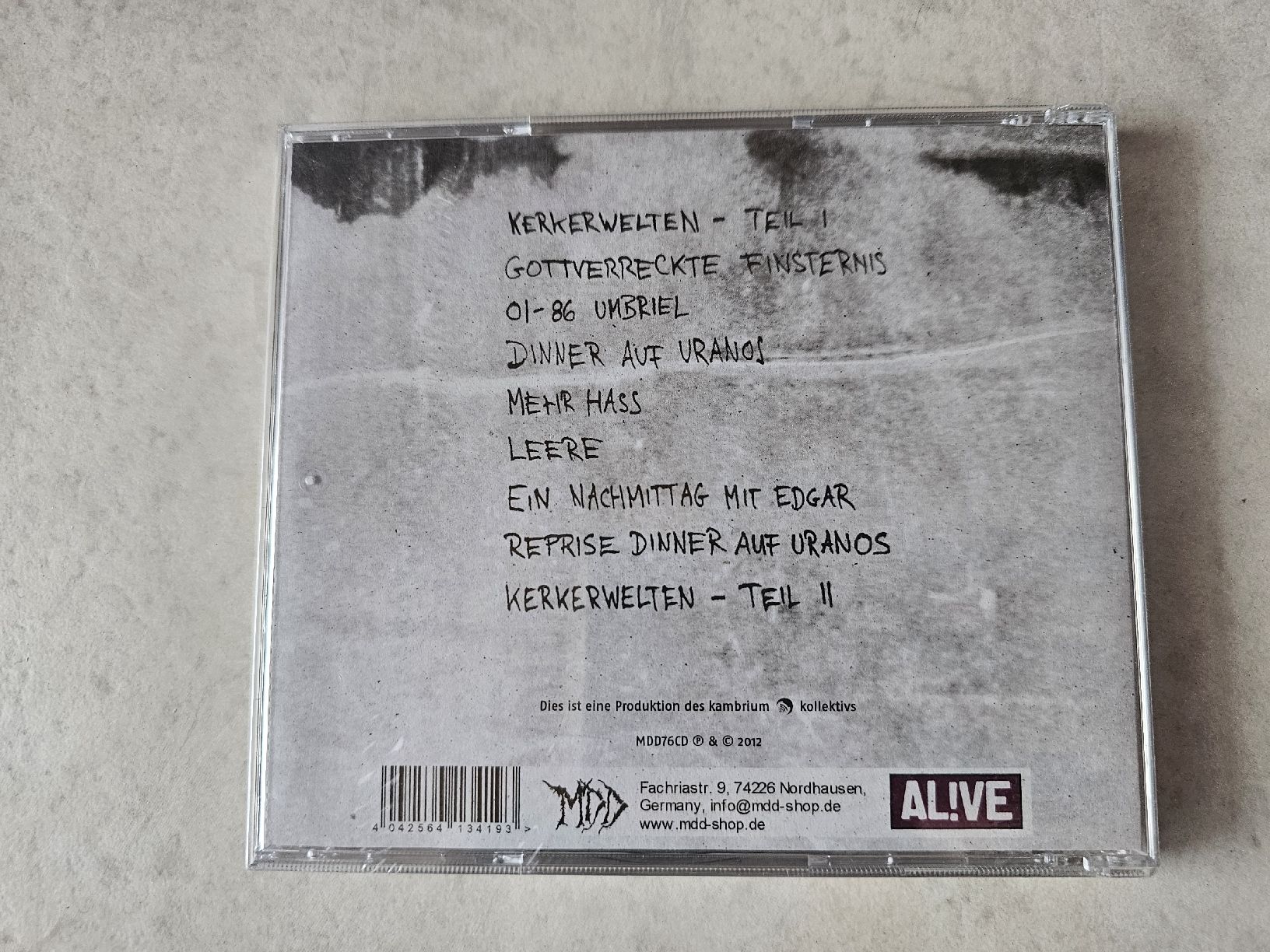 CDs: Nocte Obducta  -  Umbriel  /  Fabrikneu – Neu und originalverpackt aus Schneisingen von backstore24 1