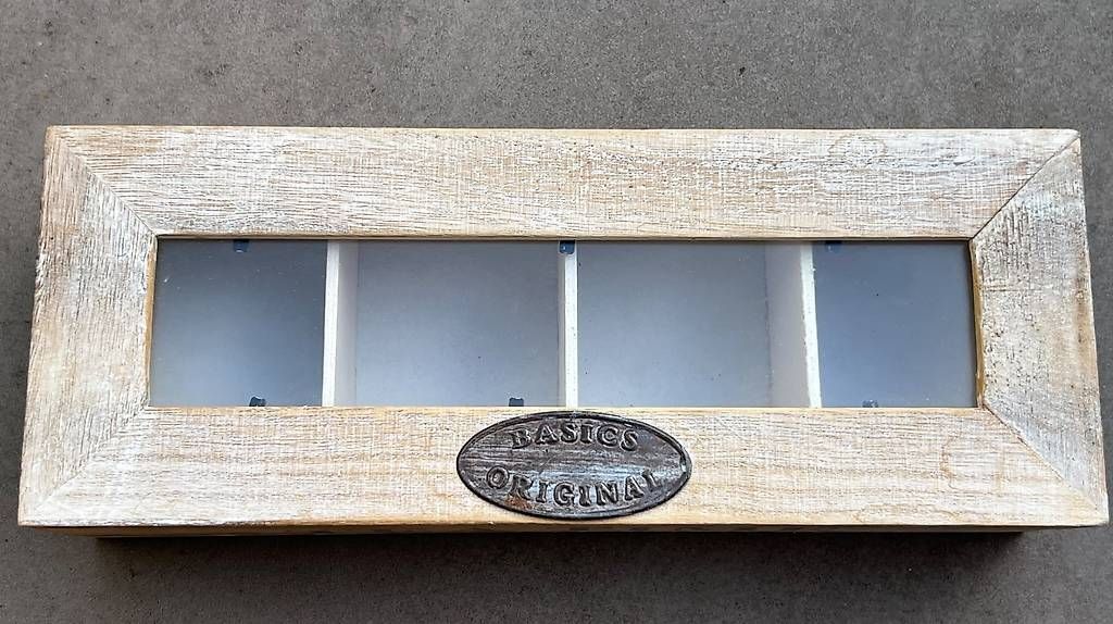 Sonstiges für Haushalt & Wohnen: Dekorative Teebox, Holz mit Glasdeckel Vintage/Shabby Chic – Gebraucht aus Mels von Ralf-dp8t 3