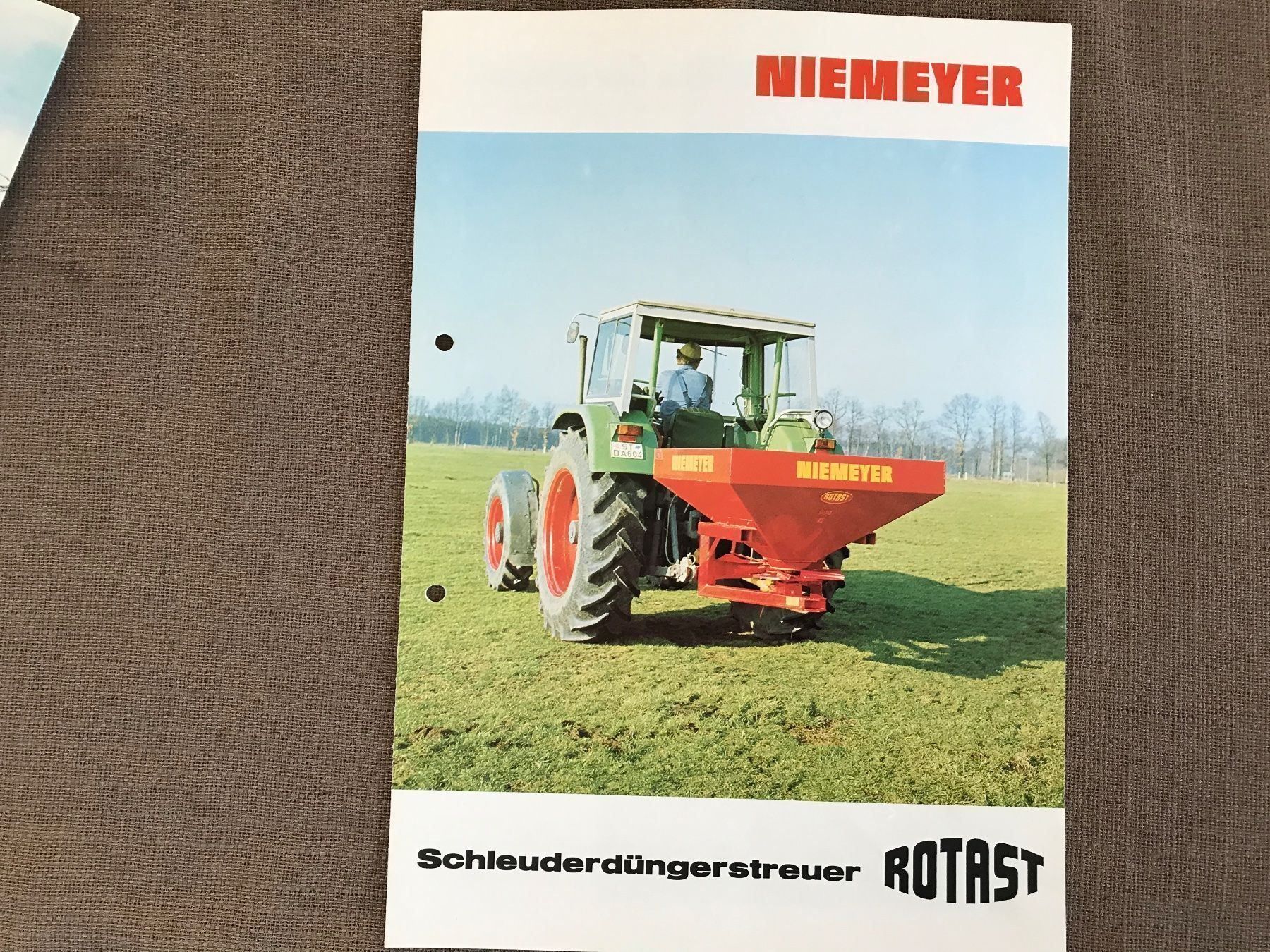 Trattori: Niemeyer Rapid Prospekt – Usato da Balterswil venduto da Jeko1967