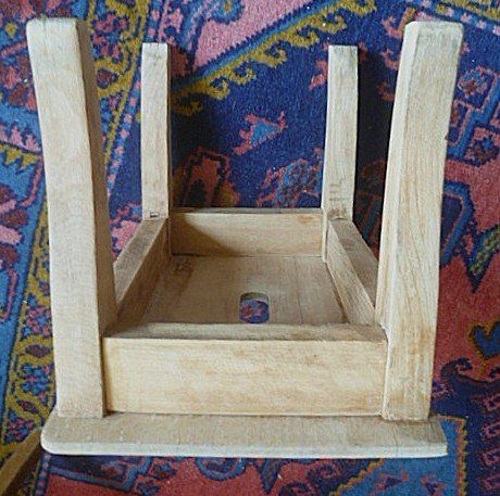 Hocker: Antikes Holz Schemeli s. schön – Gebraucht aus Effretikon von Heimstudio 5
