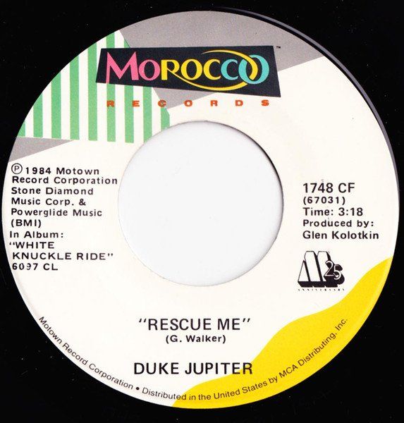 Schallplatten: Duke Jupiter: Rescue Me 7" – Gebraucht aus Steinhausen von Vilivinili