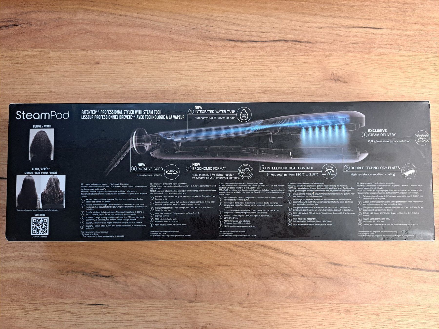 Rowenta Piastre & Arricciacapelli: Loreal Professionnel SteamPod 3.0 Glätteisen mit Wasserdampf – Nuovo e nell'imballaggio originale da Hauptwil venduto da ms6_x9gg 2