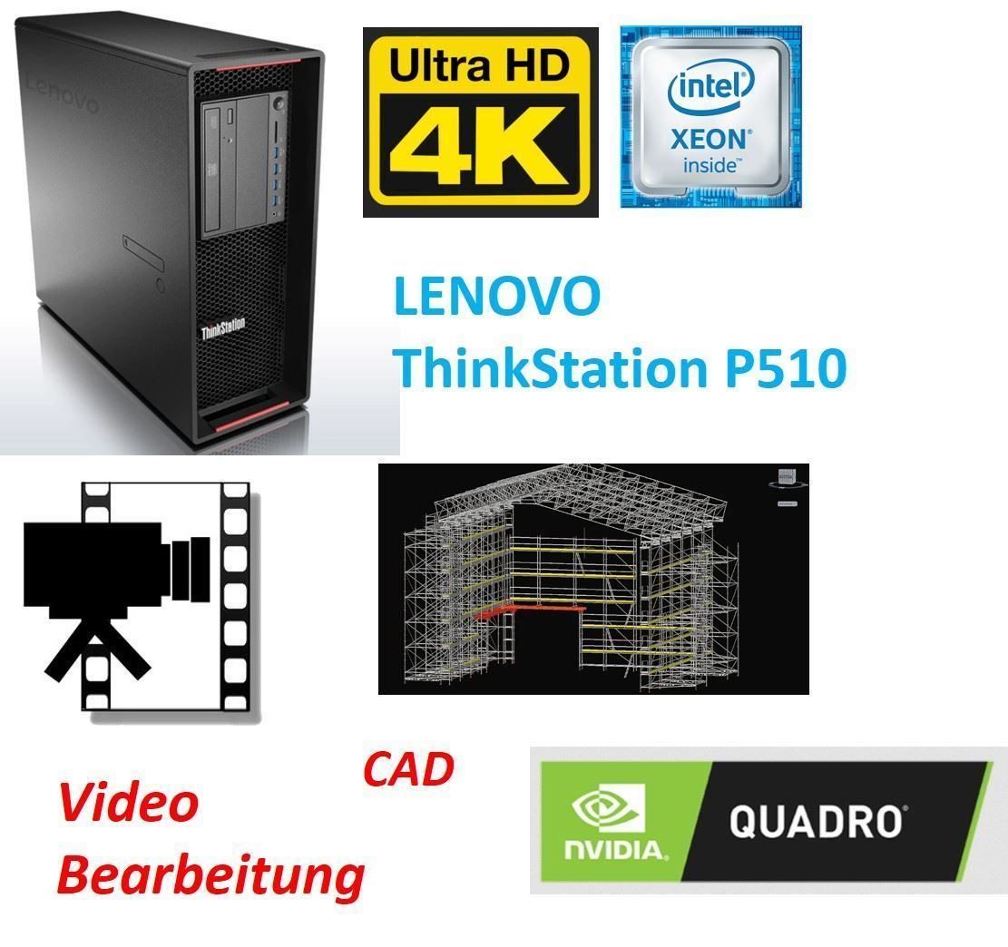 Lenovo PCs: Lenovo P510 Thinkstation PC 128GB CAD – Gebraucht aus Meggen von bigrother_martin