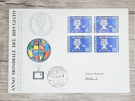 CL03 Enveloppe + Timbre Suisse 1960
