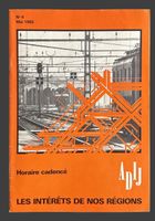 BULLETIN ADIJ LES INTÉRÊTS DE NOS RÉGIONS N°4 Mai 1982