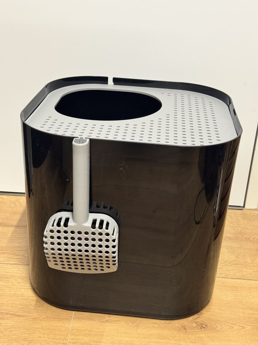 WC: Modkat Katzentoilette Top Entry - Schwarz – Usato da Luzern venduto da Ex-Raudi