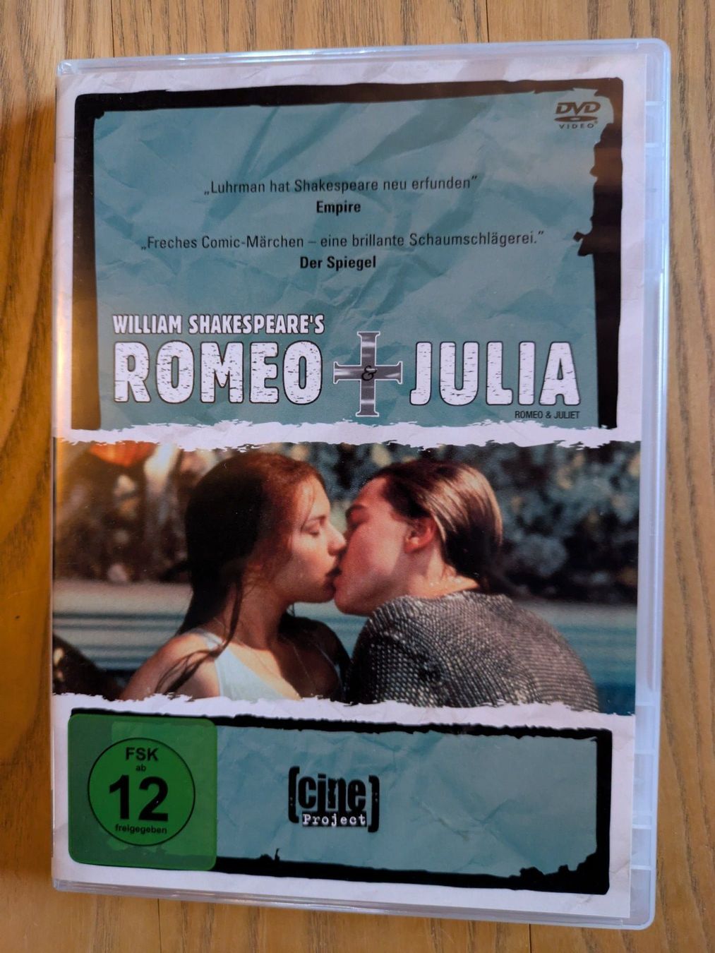 Tutti i DVDs: DVD: "Romeo + Julia"  (mit DiCaprio) – Usato da Männedorf venduto da Pacer19