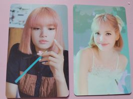 Blackpink The Game Lisa photocard set✨🖤🩷