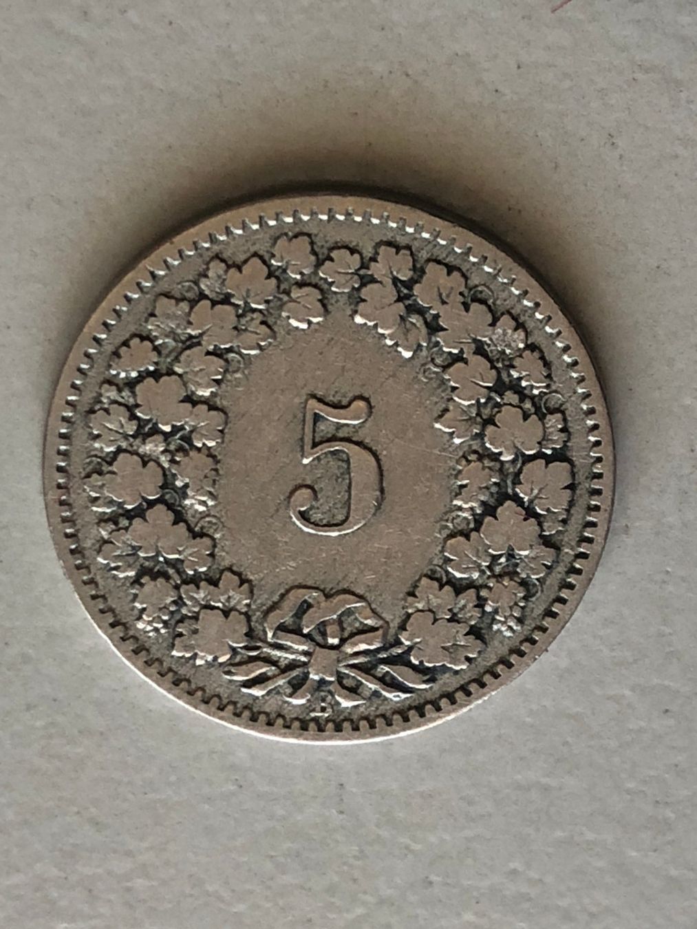Tutti le monete: 5 Rp. 1890 – Usato da Schötz venduto da Odpa 1