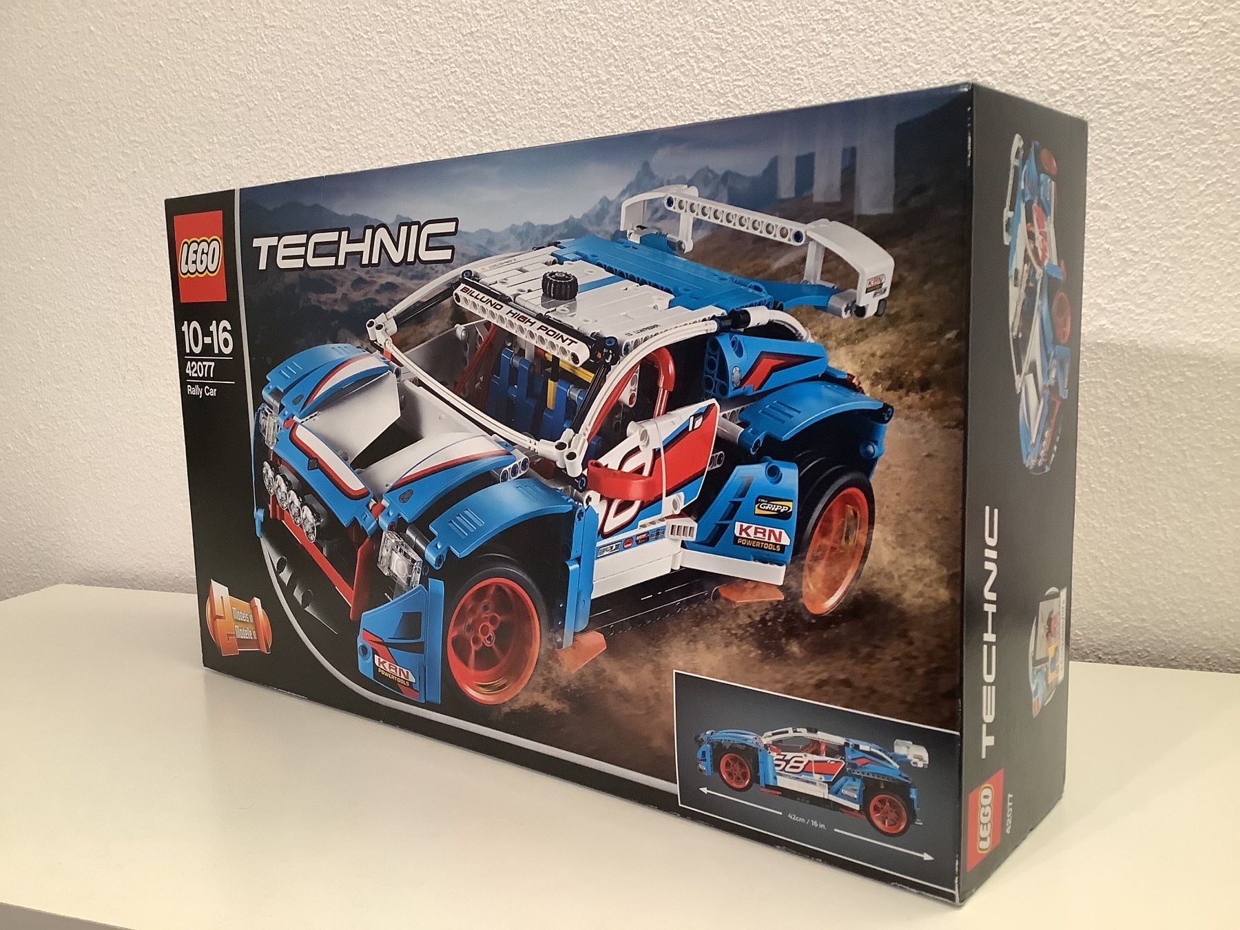 Lego Giocattoli: Lego Technic Rallye Car 42077 von 2017 – Nuovo e nell'imballaggio originale da Willisau venduto da Keks5 1