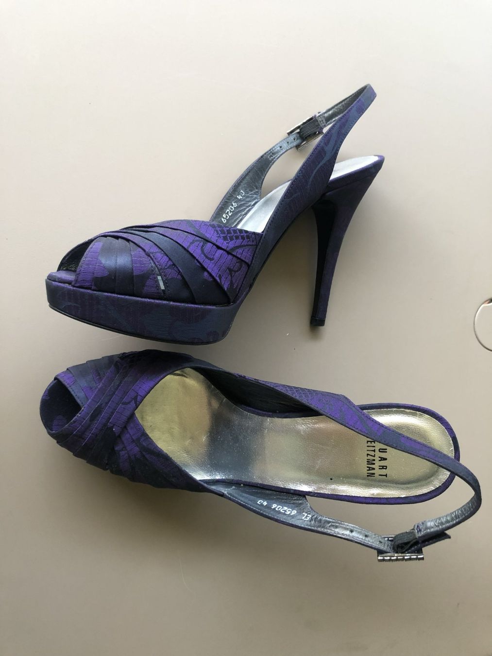 Stuart Weitzman Damenschuhe: Stuart Weitzman Platform/Plateau Peeptoes Pumps Slingback – Gebraucht aus Zürich von TSchaefer01