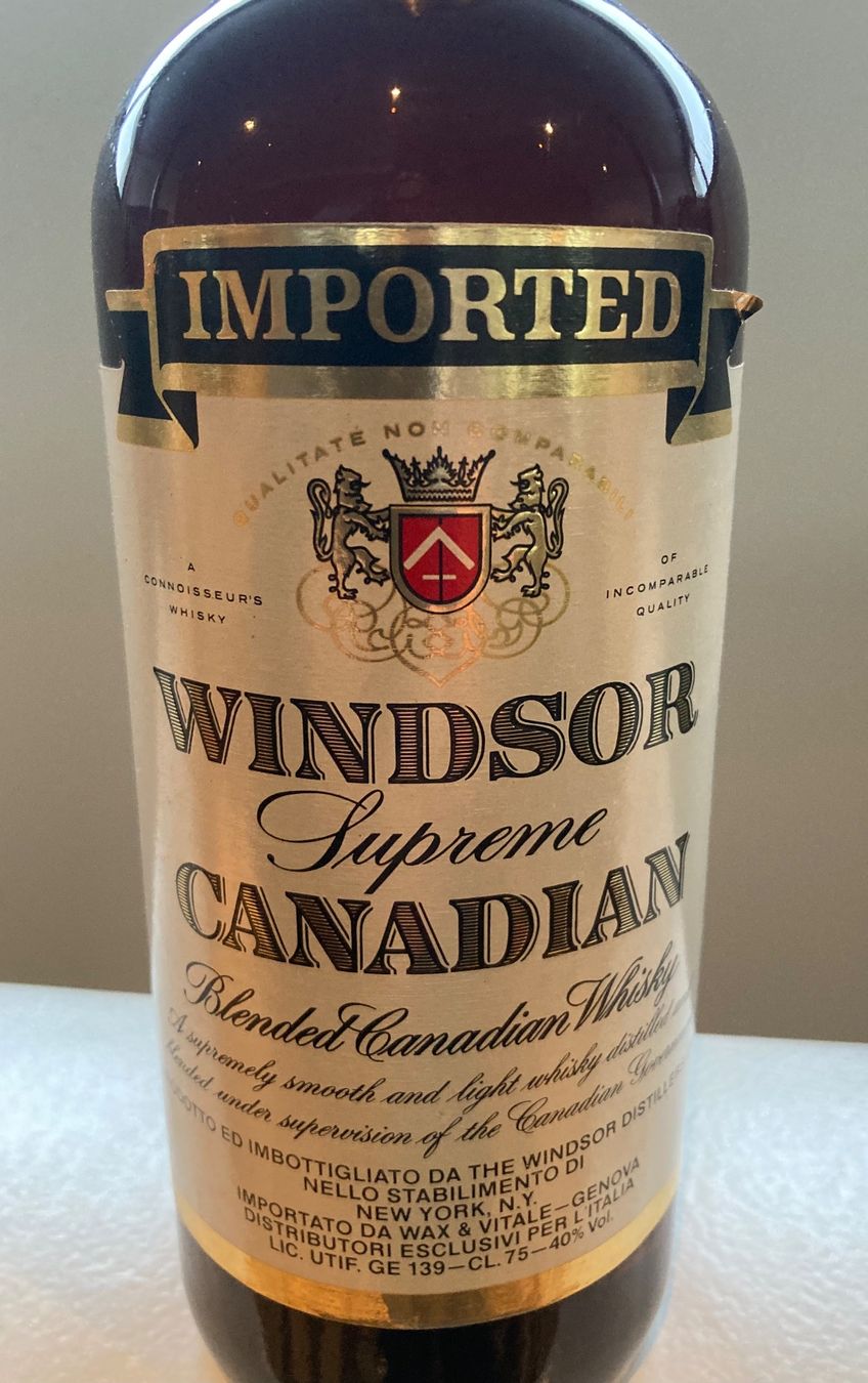 Spirituosen: Windsor Canadian Whisky von ca 1990 – Neu (gemäss Beschreibung) aus Roggwil BE von Maui2000 1