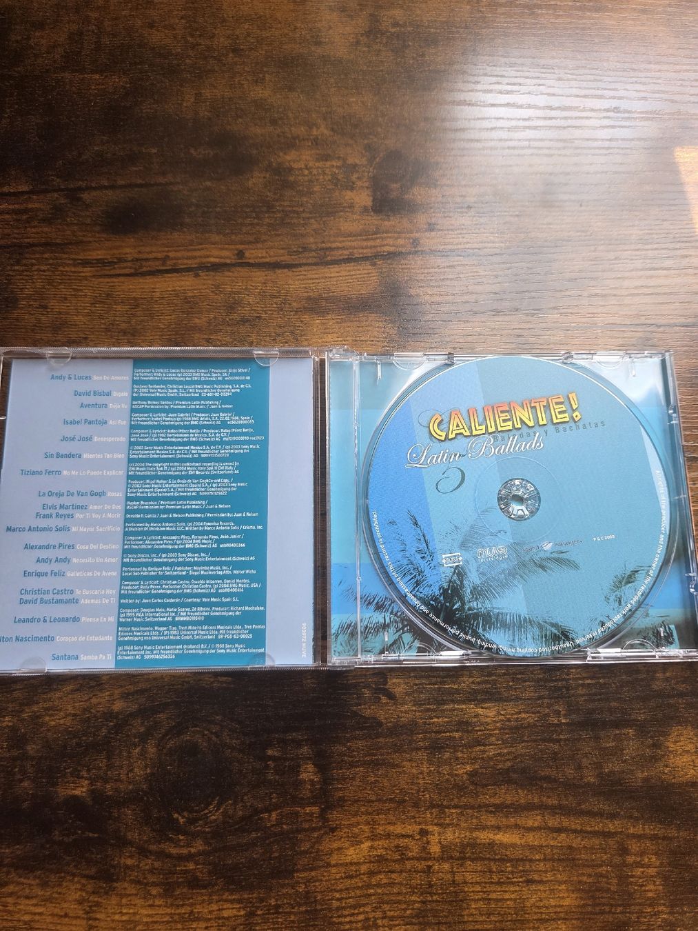 CD: Caliente Latin Ballads 5 CD Used – Usato da Winterthur venduto da Maricels_Boutique 2