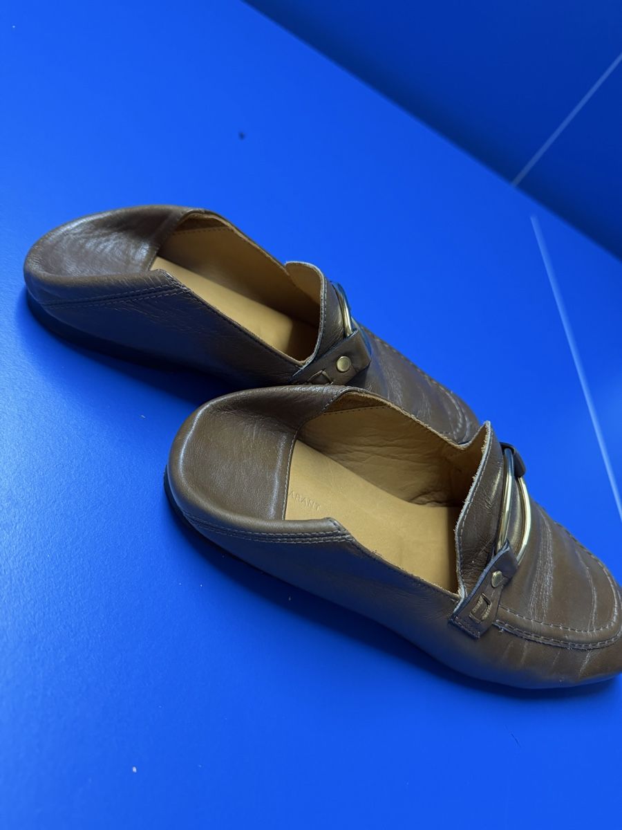 Isabel Marant Scarpe da donna: Isabel Marant loafers, brown leather – Usato da Herrliberg venduto da Tubalp 1