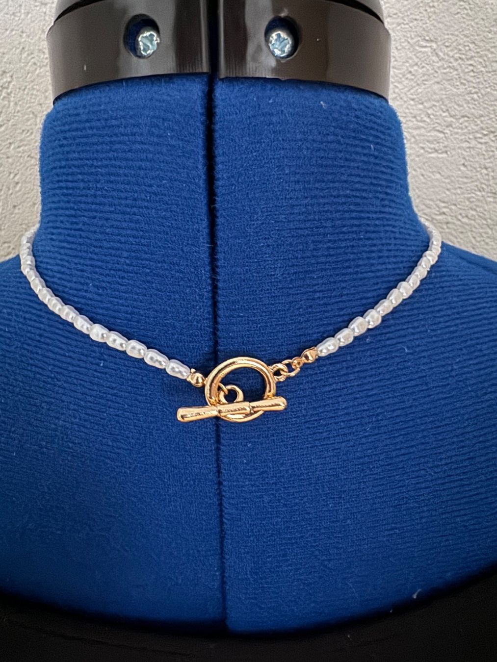 Catenine: Perlenkette und Tropfen-Anhänger – Nuovo (secondo la descrizione) da Dübendorf venduto da Sonibell 1