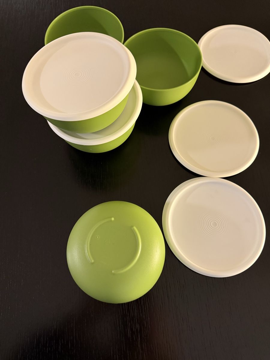 Tupperware Recipients et similaires: Tupperware Schüsselchen Set, Grün, mit Deckel, Top! – D'occasion à Pfaffnau par Michi93Z 1