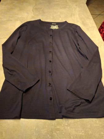 Jaquette - cardigan 33% coton taille 42 marque New K