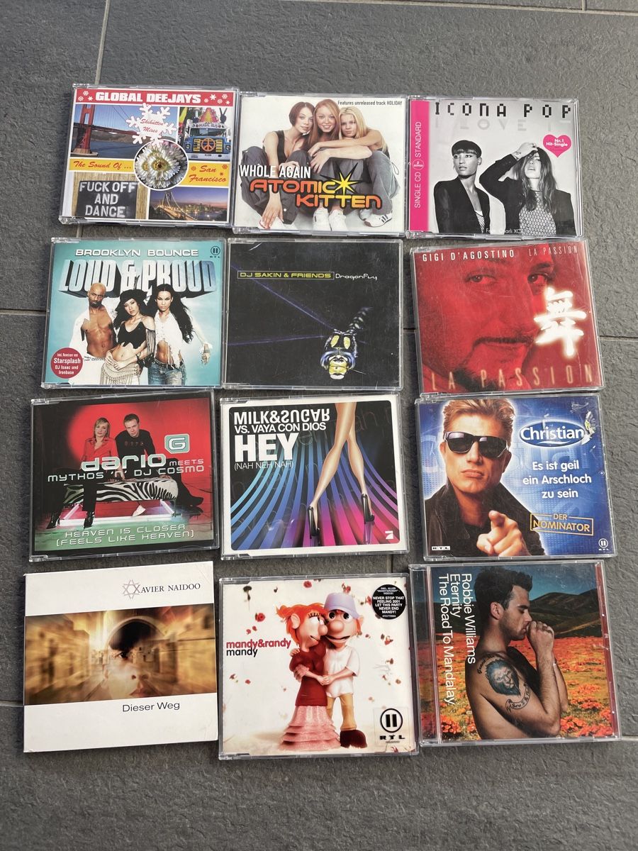 CD: CD Set mit 27 Singles – Usato da Unterkulm venduto da son_fcs2 1
