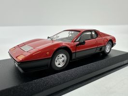 Ferrari 512 BB 1:43, rot-schwarz, Modell BEST, inkl. OVP,NEU