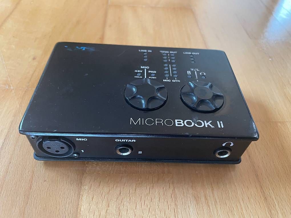 Attrezzatura per studi di registrazione: Motu Microbook II - Audio Interface – Usato da Wetzikon ZH venduto da Manumanu