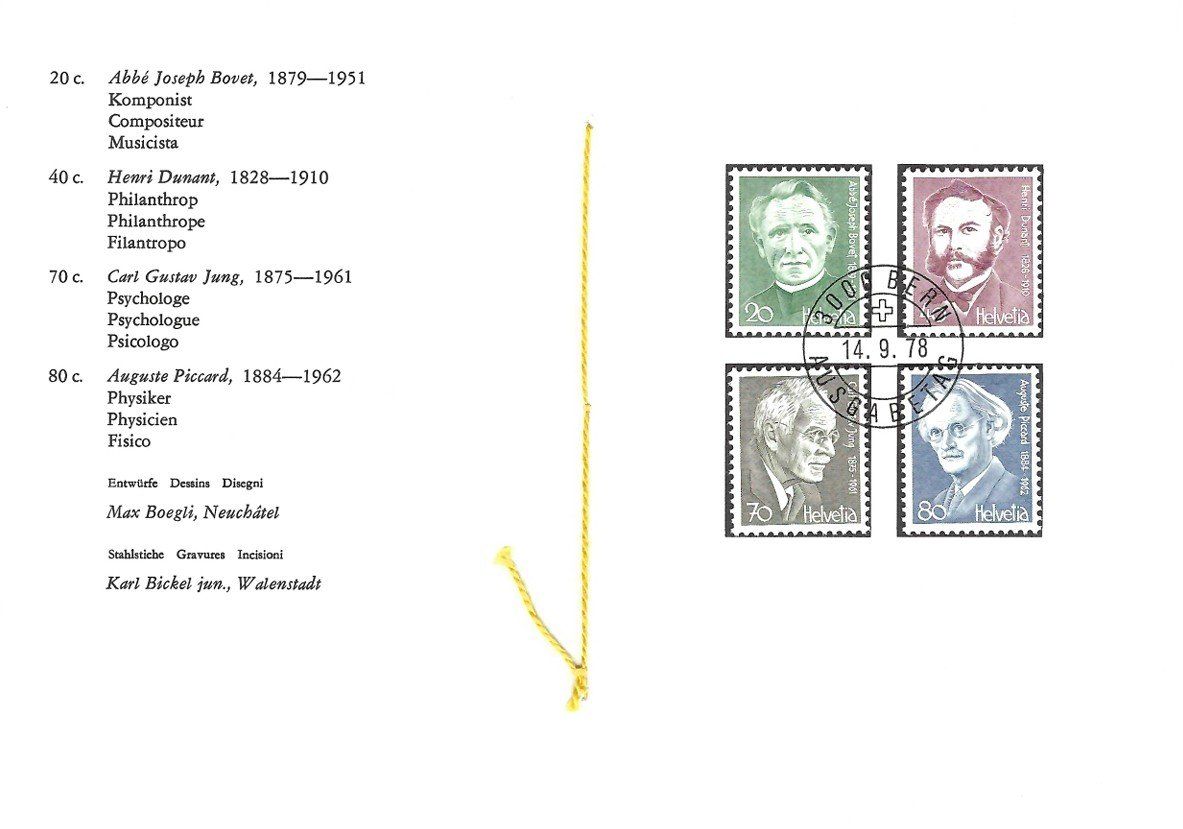 Alle Briefmarken: Faltblätter PTT SBK 163 mit ET – Gebraucht aus Rheinfelden von wil_m7gh