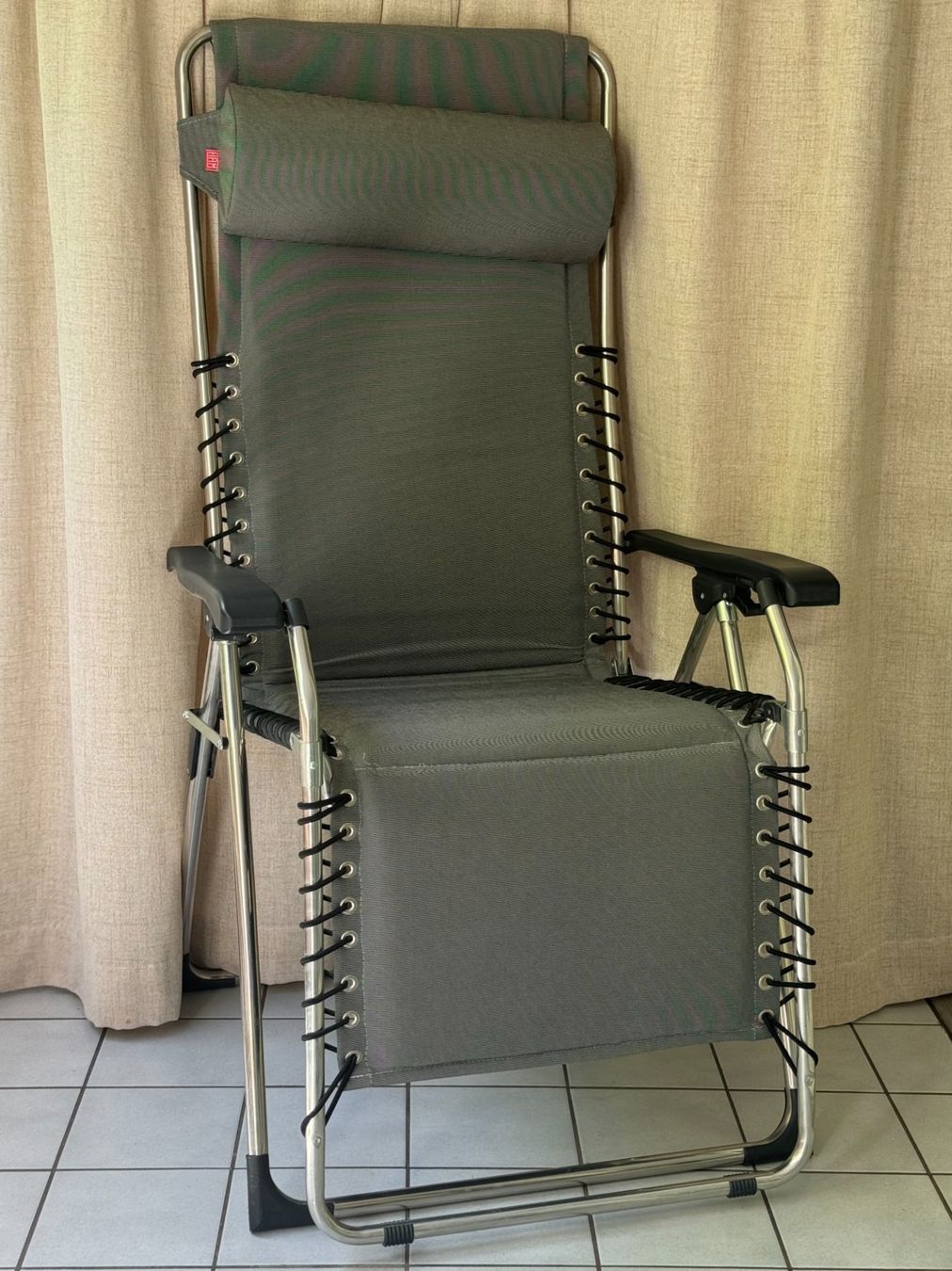 Fiam Sedie a sdraio: FIAM - Fauteuil de jardin gris – Usato da Genève venduto da Reveur 5