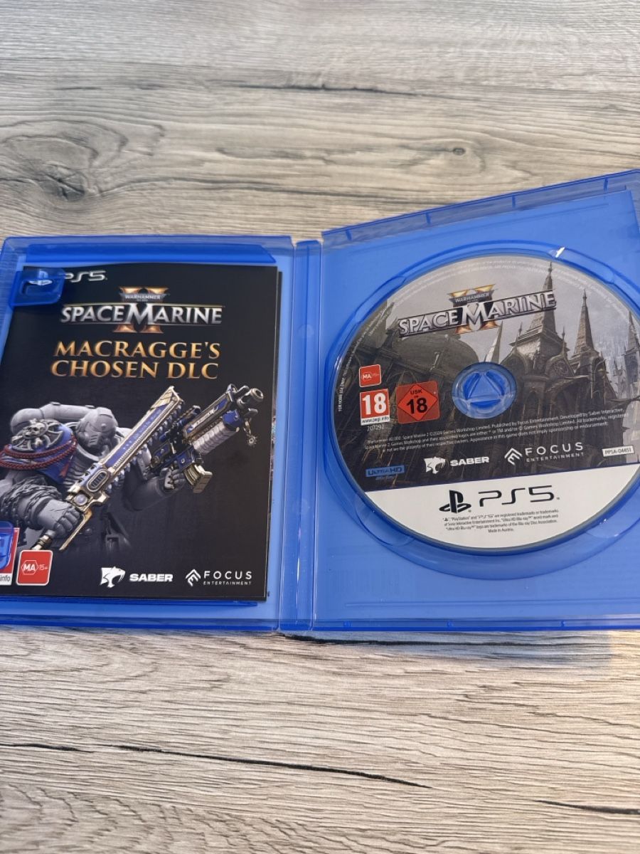 Jeux: Warhammer Space Marine 2 PS5  – D'occasion à Courrendlin par jay_lkn6 1