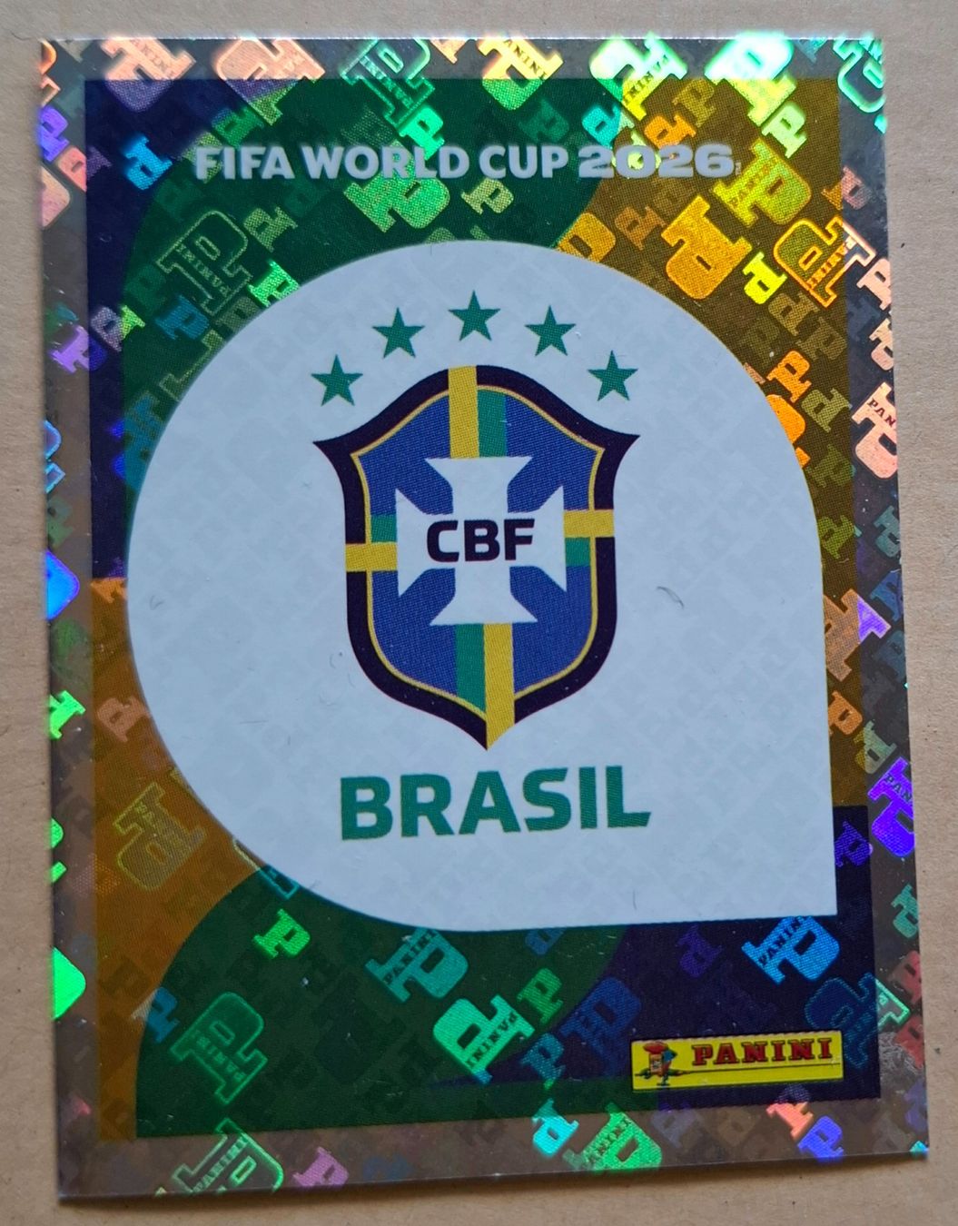 Panini Sammelbilder & Trading cards: WM 2026 Paninibild Nr. BRA1 – Neu und originalverpackt aus Rotkreuz von keerthdi 2