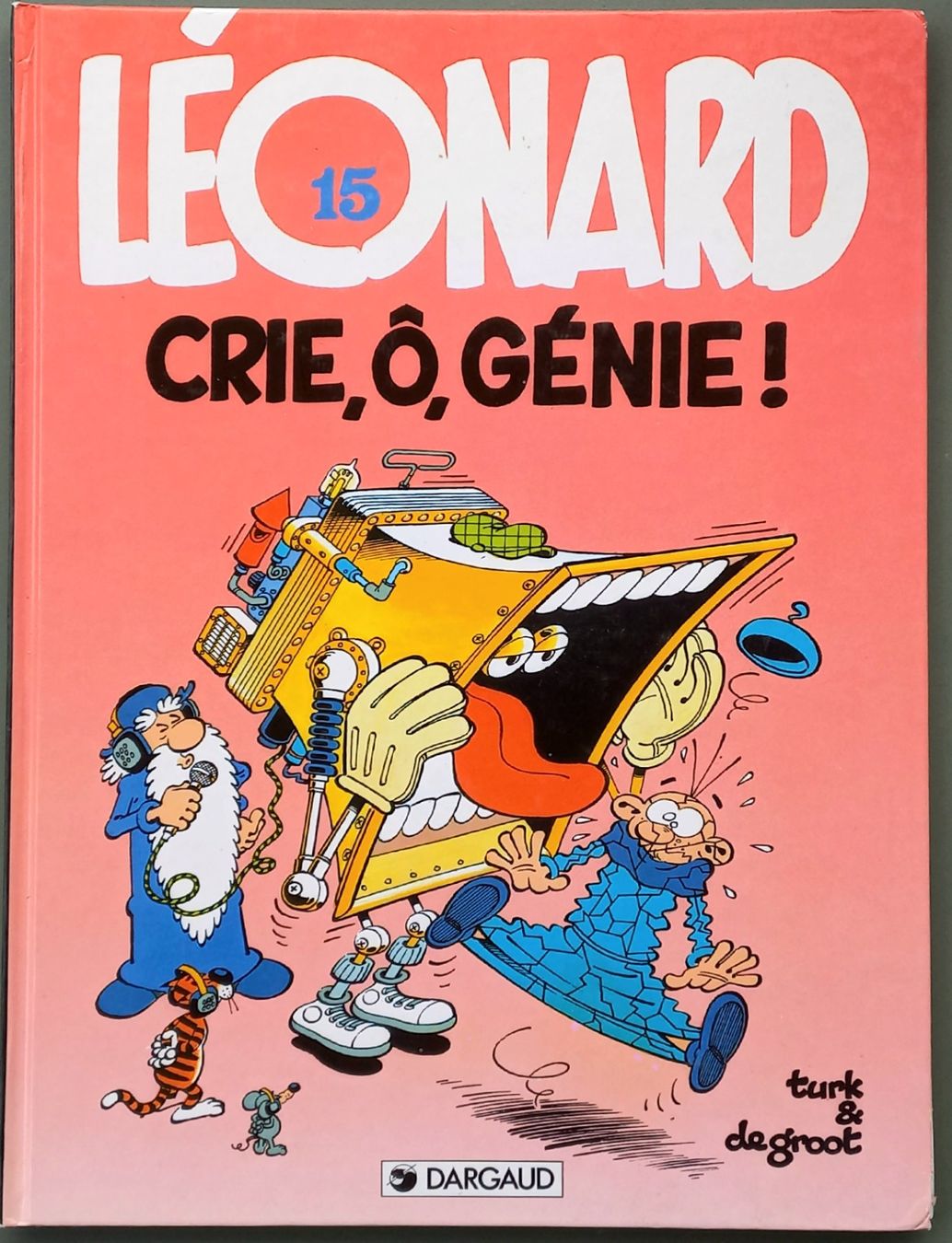 Fumetti: BD Comic - Léonard 15 - Crie, ô, Genie – Usato da Niederuzwil venduto da lubimaja