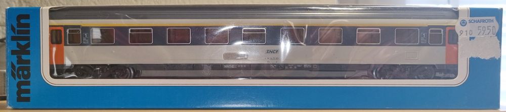 Märklin 4253 voiture voyageurs SNCF 1 cl Corail, HO 1/87 (Neu (gemäss ...