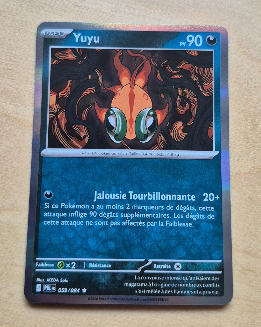 Pokémon Cartes à collectionner: YUYU 059/084 HOLO POKEMON NUIT NOIRE FR – D'occasion à Grand-Lancy par luc111