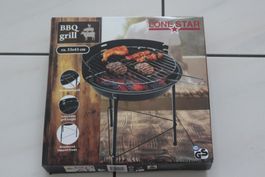 BBQ Standgrill Rundgrill ca 33*43 cm Lone Star®