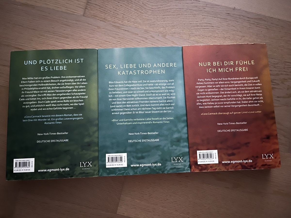 Livres: Cora Carmack: It-Reihe – D'occasion à Dallenwil par vani_lia 1