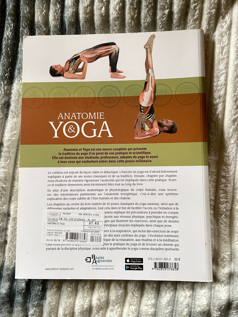 Libri: Yoga & anatomie – Usato da La Tour / VS venduto da patoye 1