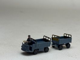 EB- Wiking Elektrokarren mit Anhänger graublau