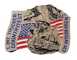 U391 - Pin 1. Trucker Country Fest Interlaken 94