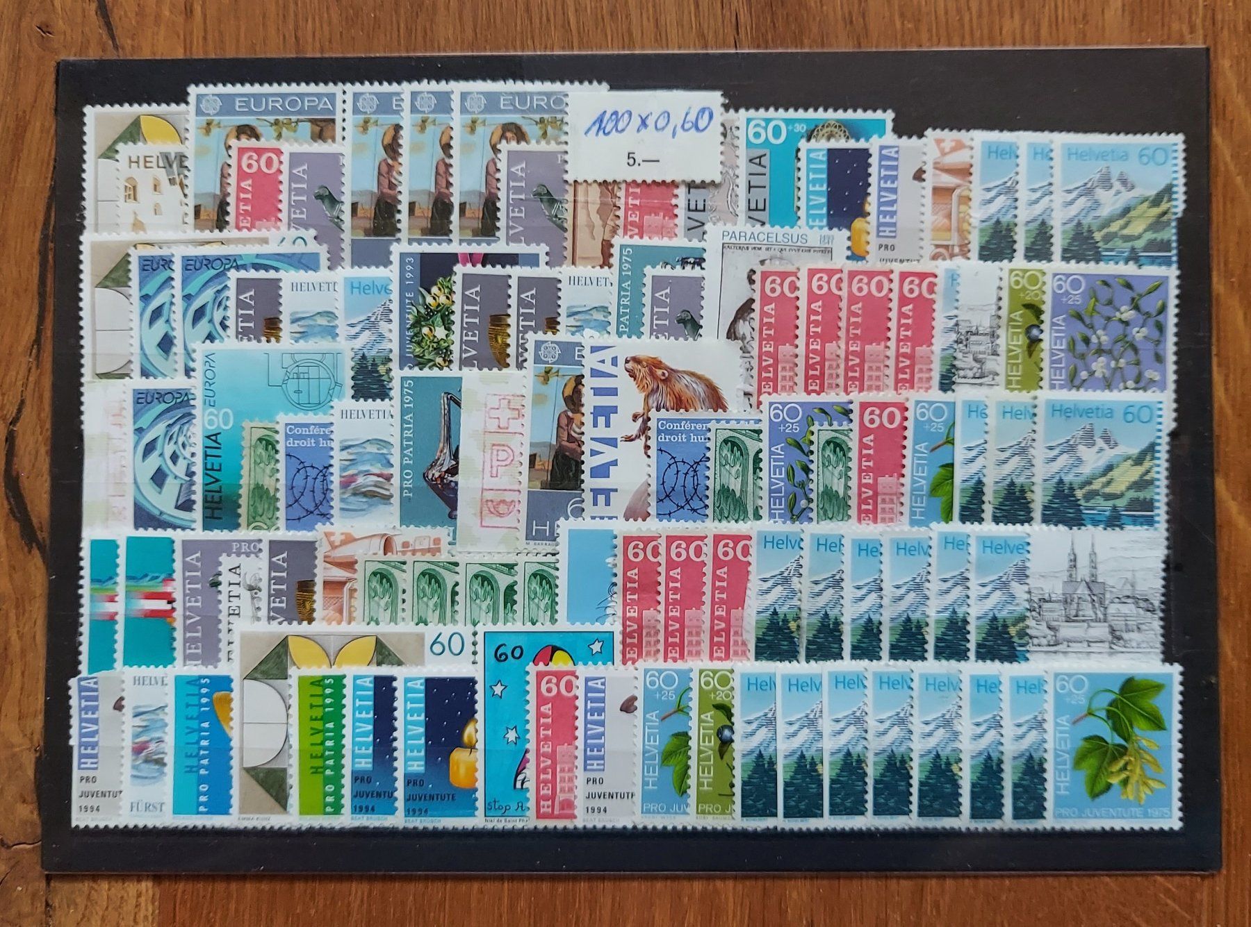 Alle Briefmarken: Postfrisch, gültige Schweizer Frankatur – Neu (gemäss Beschreibung) aus Heiden von ber_b77f