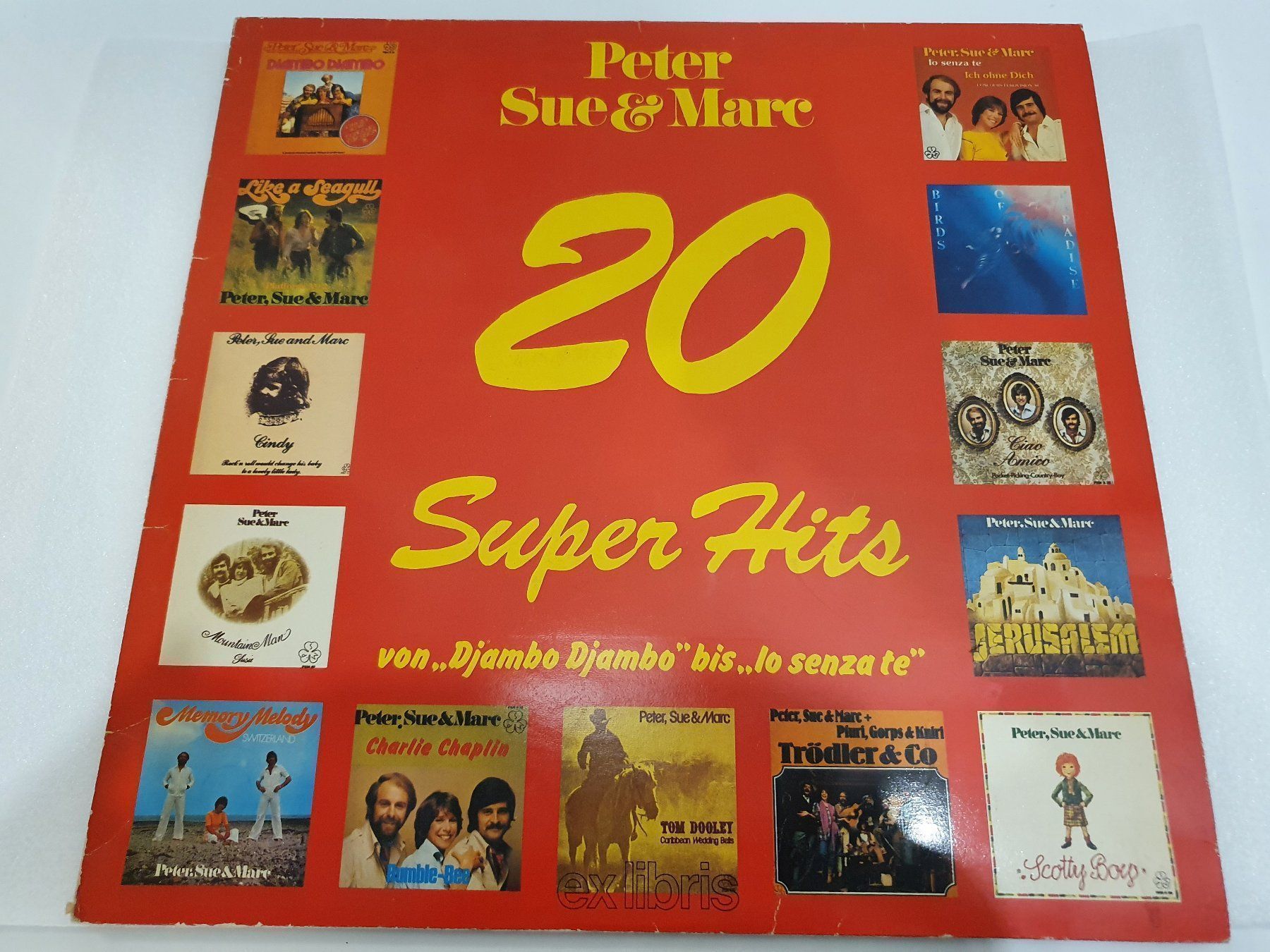 Dischi in vinile: Peter, Sue & Marc - 20 Super Hits (LP, Pop) – Usato da Uster venduto da Vinyl-Leidenschaft