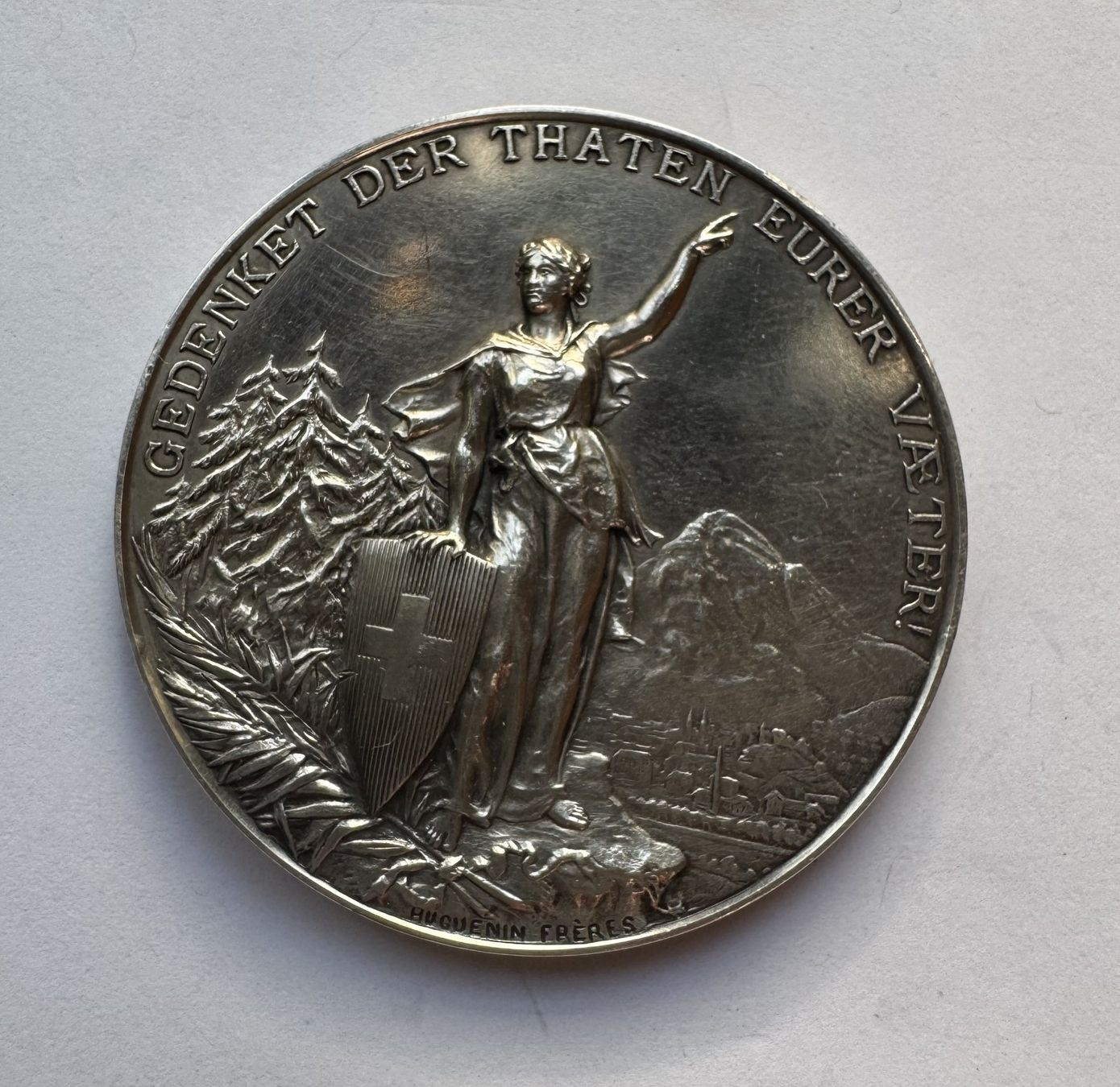 Medaglie: 1892 Schützenmedaille Glarus Silber unz – Nuovo (secondo la descrizione) da Kirchberg SG venduto da Helveticus00 2