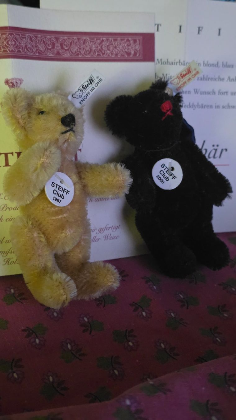 Steiff Jouets: 2 mini Steiff Teddybären Bären – D'occasion à Wittenbach par rose_rosi 1